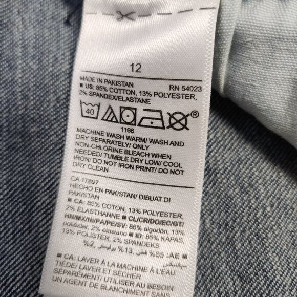 2-Old Navy ROCKSTAR Jeans Super Skinny Size 12 - Picture 10 of 12